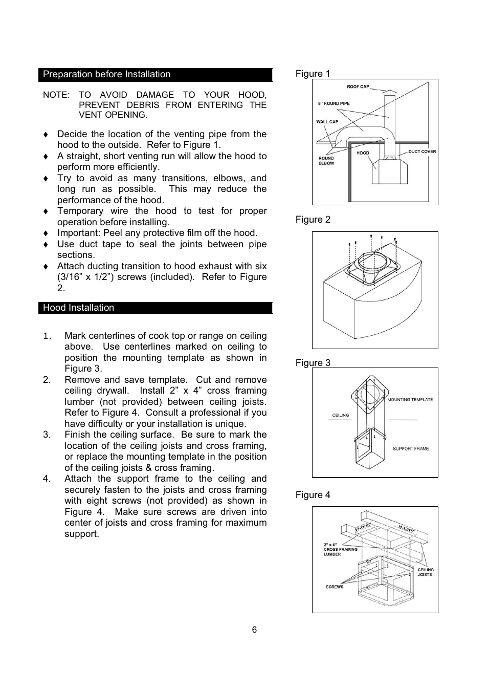 Kobe Range Hoods IS2142SQB User Manual | Page 8 / 66