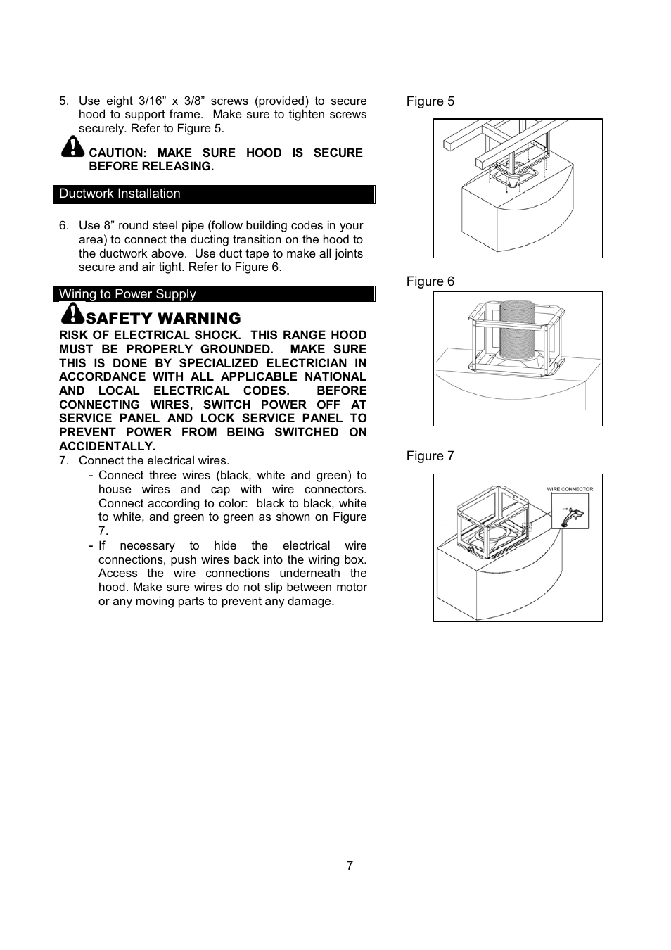Kobe Range Hoods IS2142SQB User Manual | Page 9 / 66