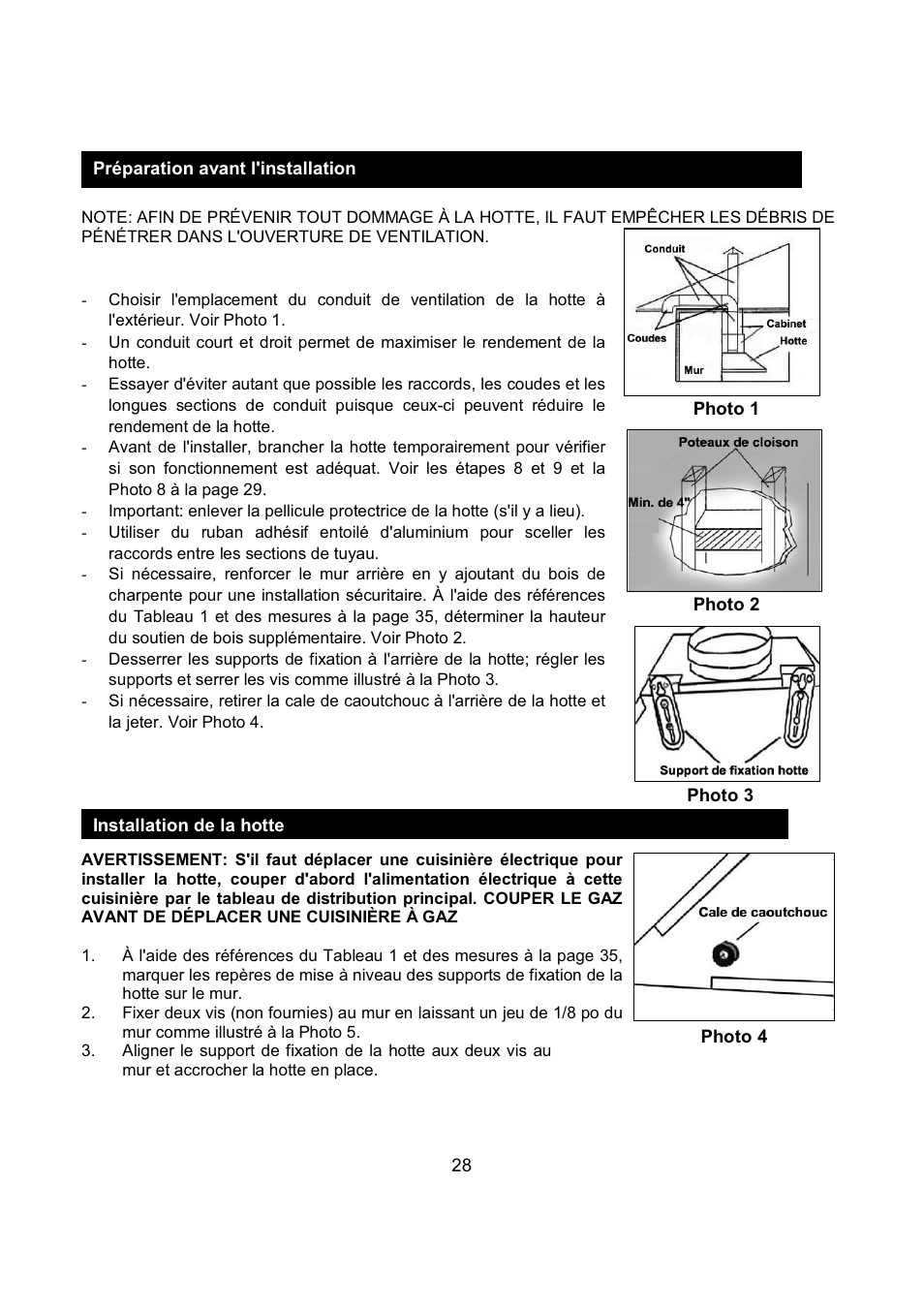 Kobe Range Hoods RA9236SQB User Manual | Page 30 / 68