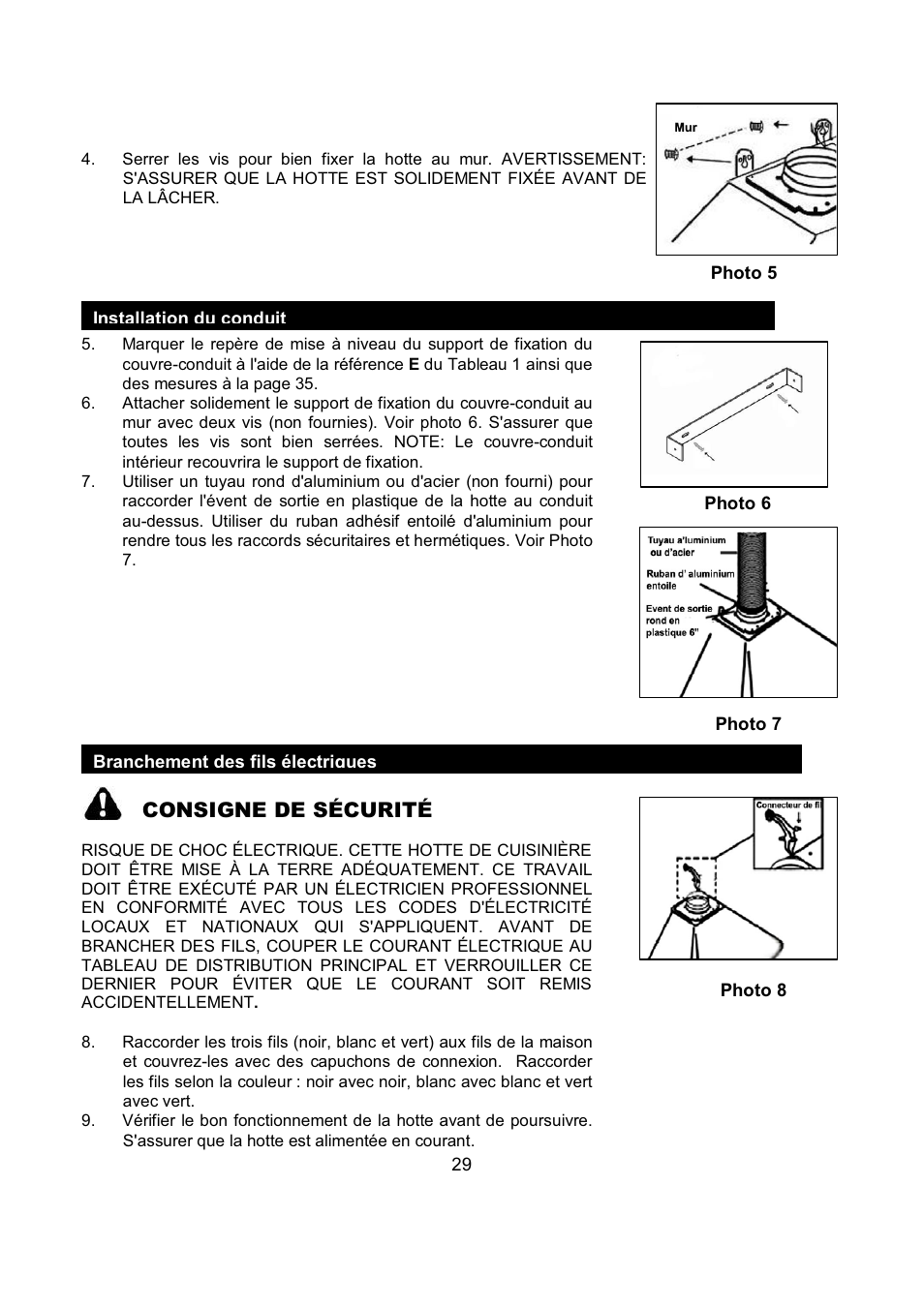 Kobe Range Hoods RA9236SQB User Manual | Page 31 / 68