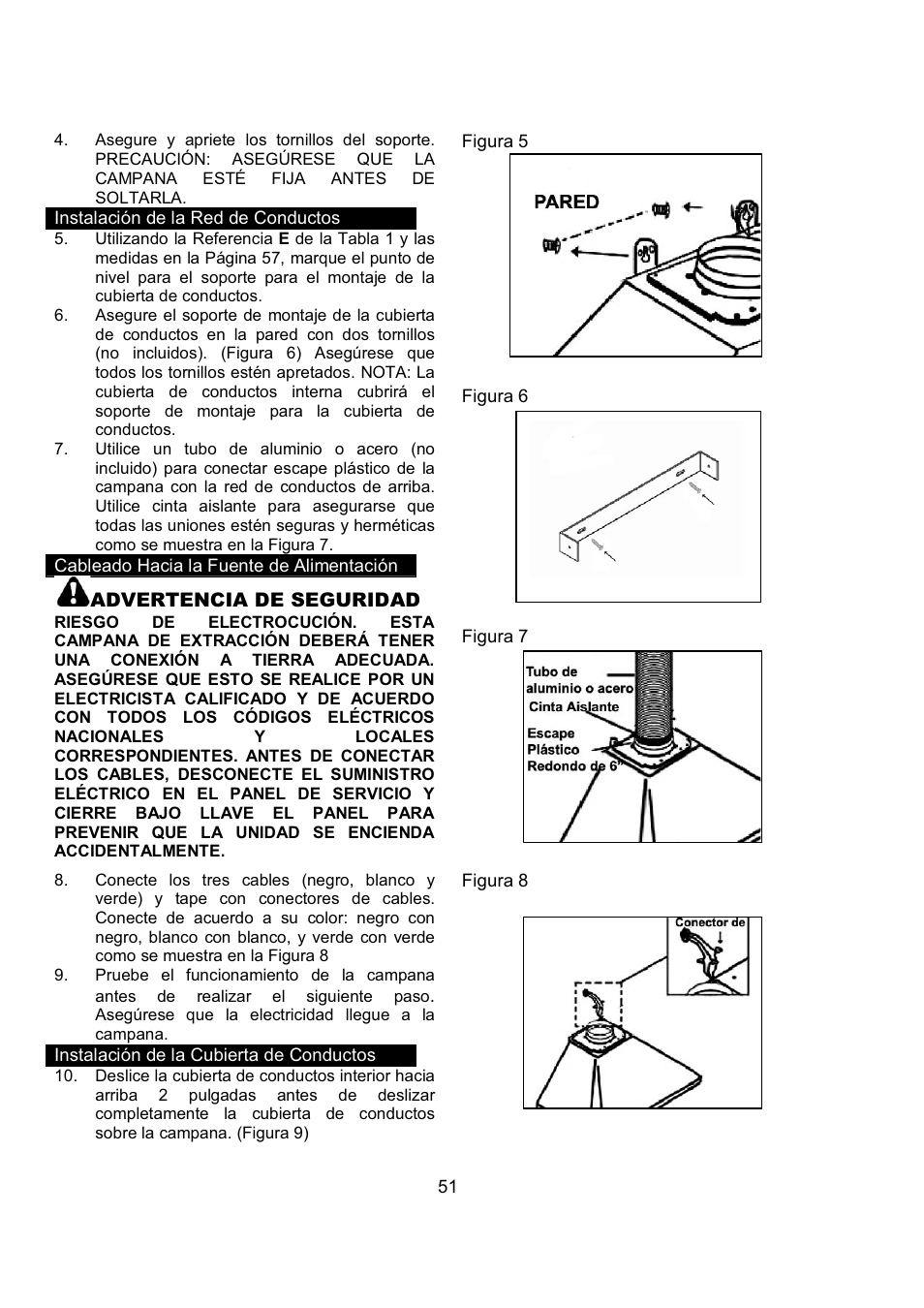 Kobe Range Hoods RA9236SQB User Manual | Page 53 / 68