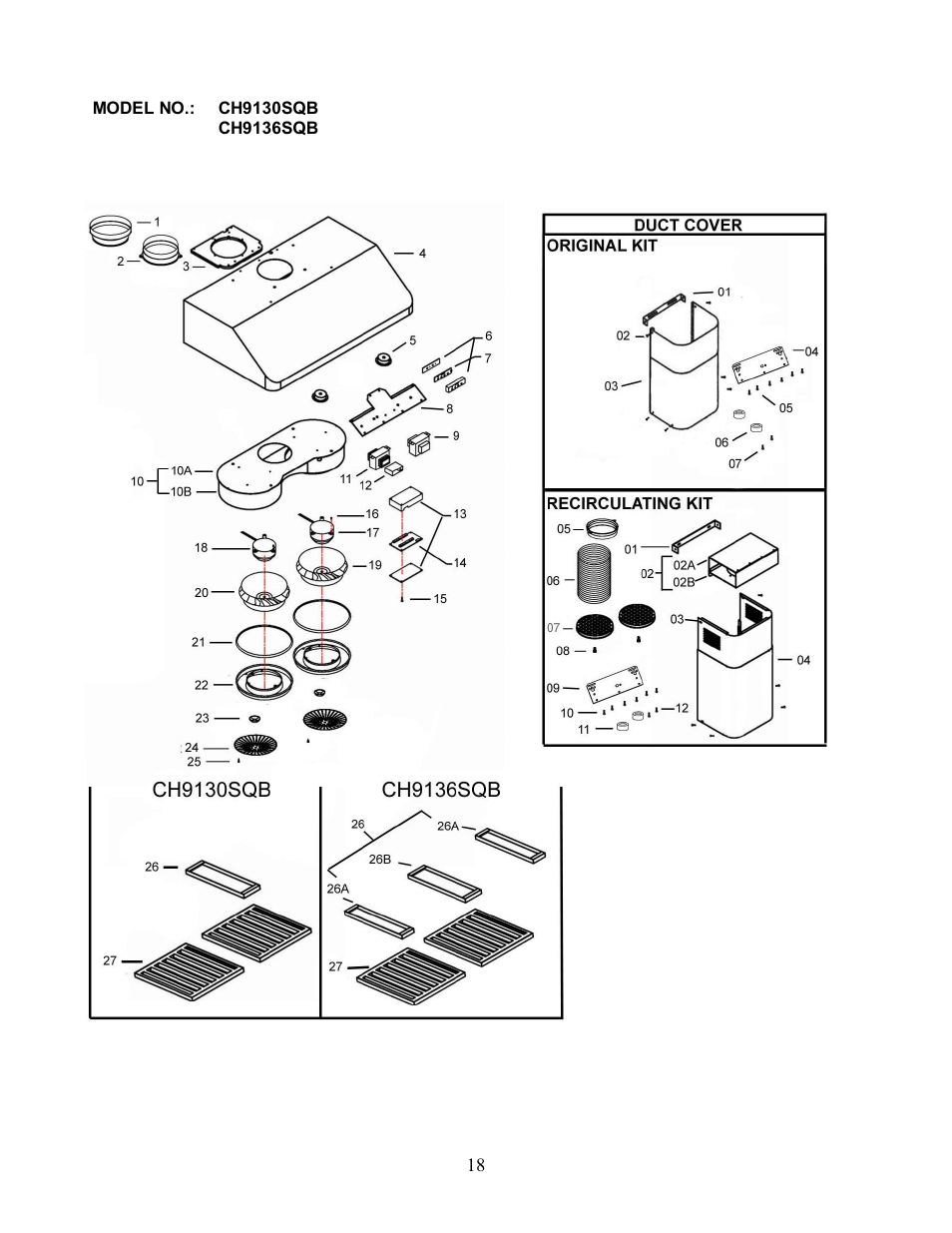 Kobe Range Hoods CH9130SQB User Manual | Page 20 / 27