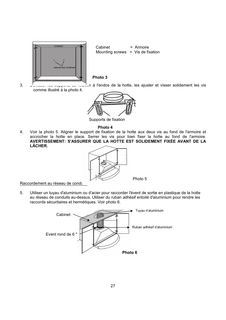 Kobe Range Hoods RA2830SB User Manual | Page 29 / 66