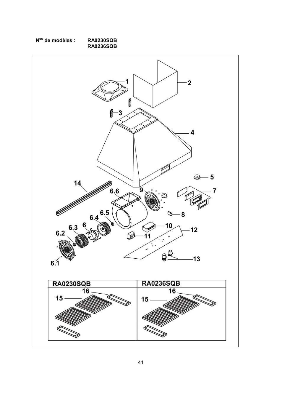 Kobe Range Hoods RA0242SQB User Manual | Page 44 / 76