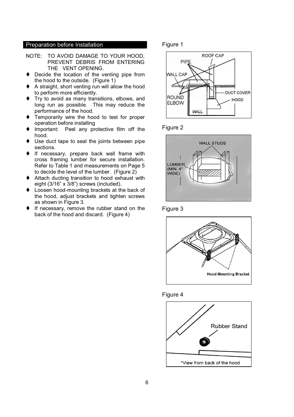 Kobe Range Hoods RA0242SQB User Manual | Page 9 / 76