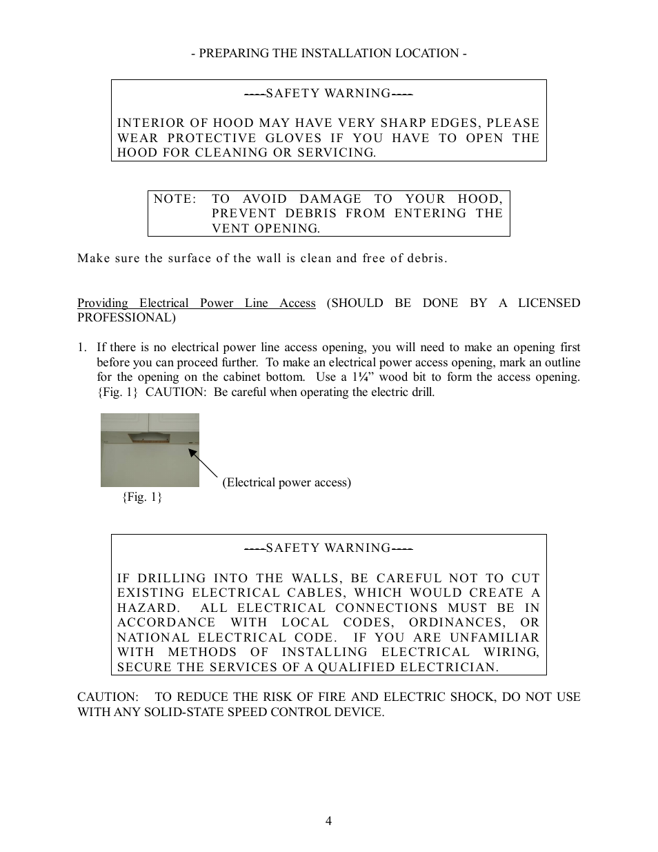 Kobe Range Hoods CH7742SQ User Manual | Page 5 / 18
