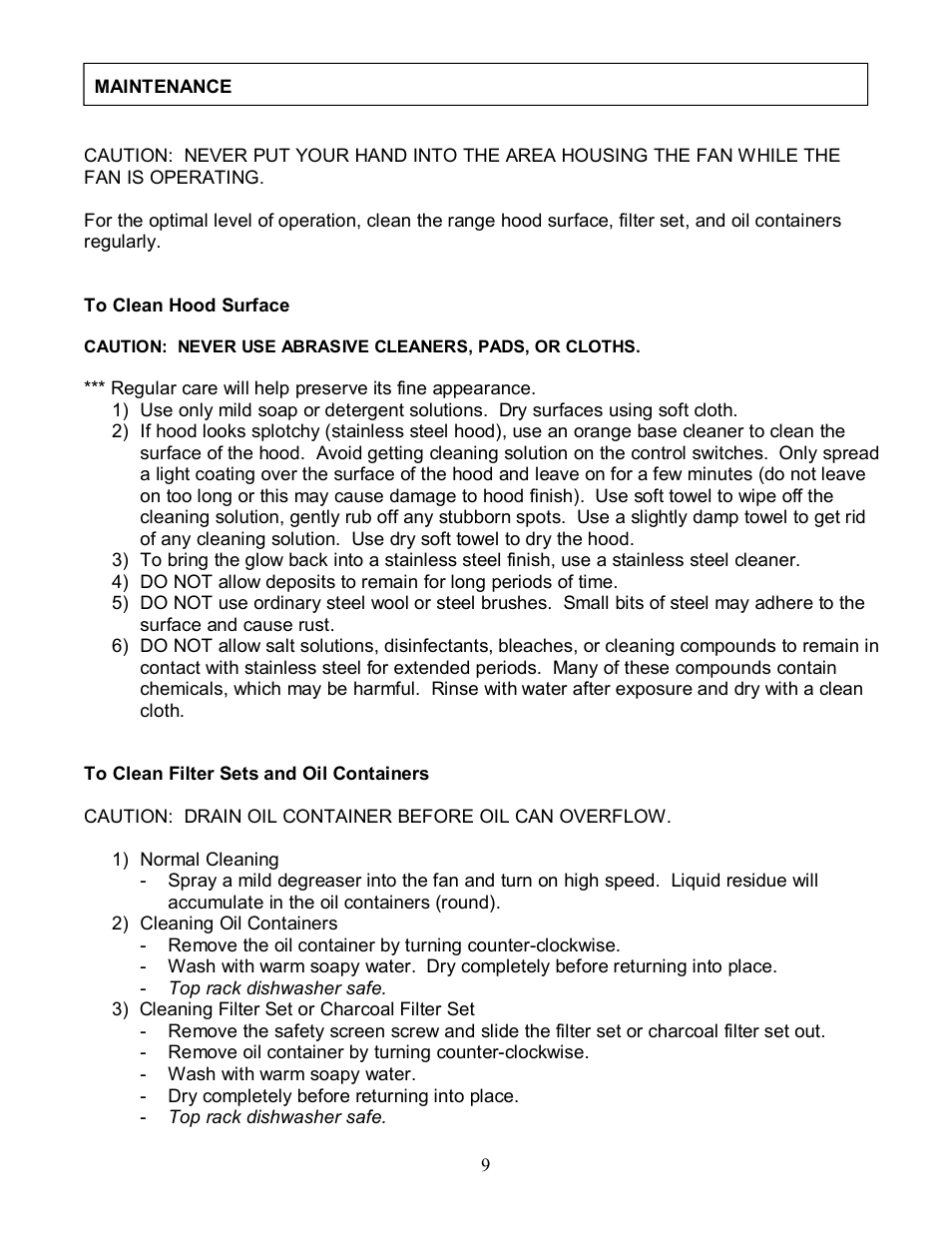 Kobe Range Hoods IS2342SQ User Manual | Page 11 / 23