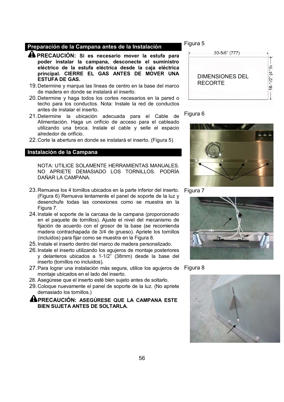 Kobe Range Hoods IN2636SQB-1 User Manual | Page 59 / 76