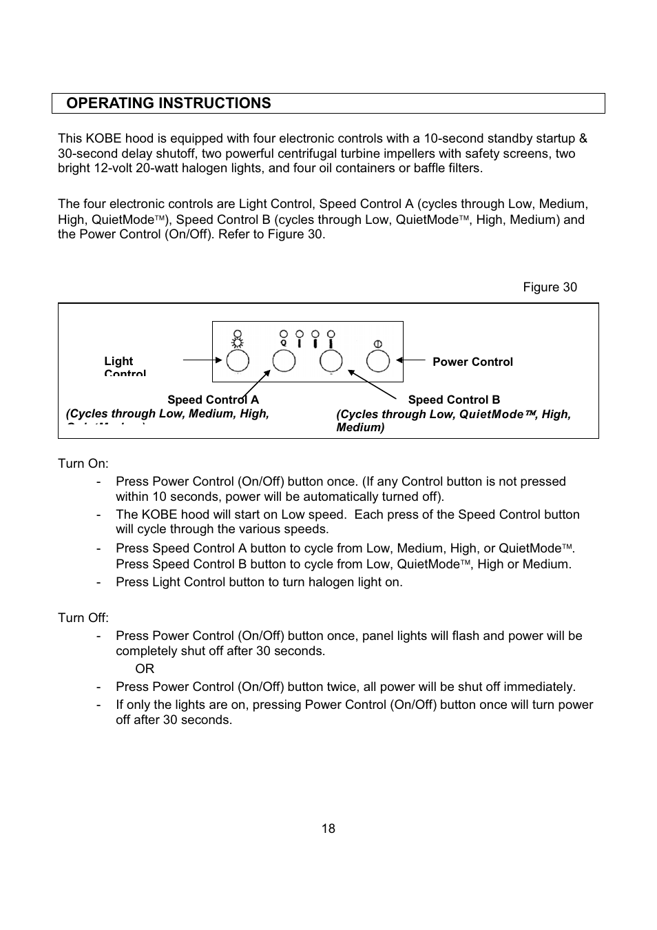 Kobe Range Hoods CH2736SQB User Manual | Page 20 / 102