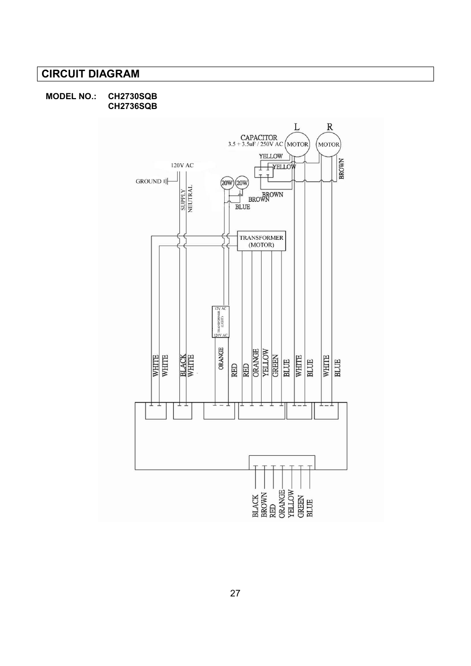 Kobe Range Hoods CH2736SQB User Manual | Page 29 / 102