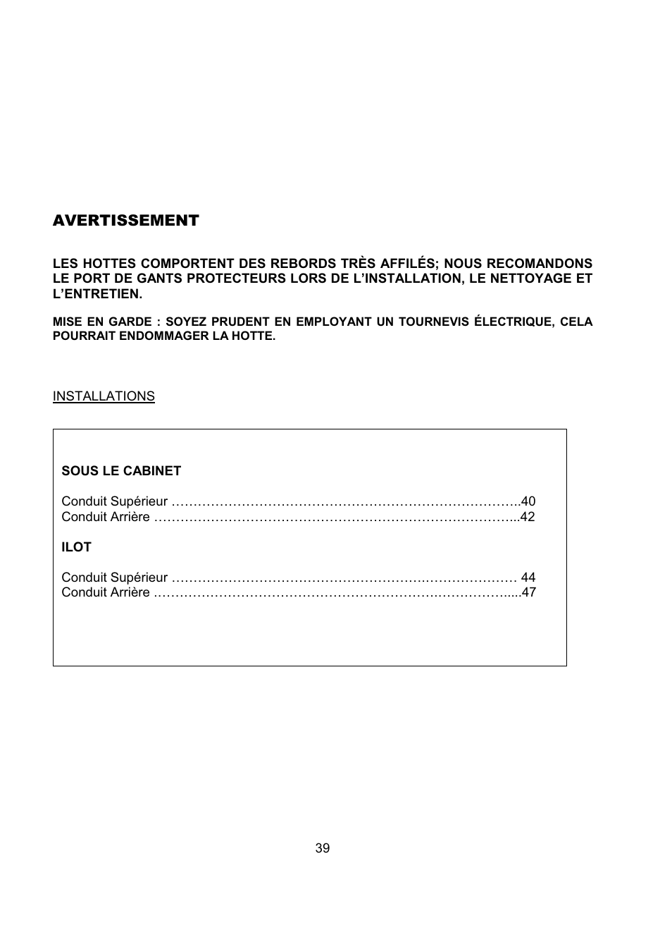 Kobe Range Hoods CH2736SQB User Manual | Page 41 / 102