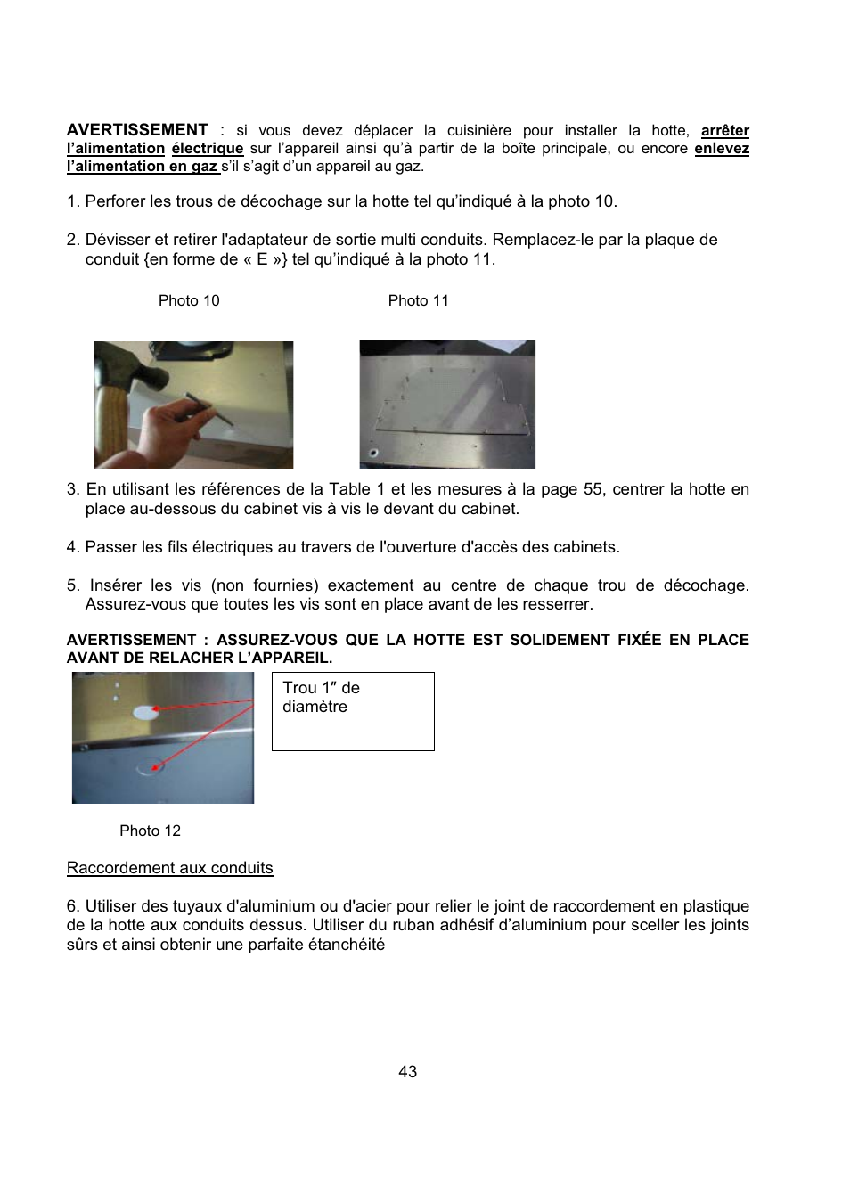 Kobe Range Hoods CH2736SQB User Manual | Page 45 / 102