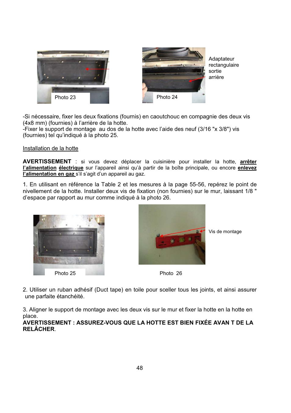 Kobe Range Hoods CH2736SQB User Manual | Page 50 / 102