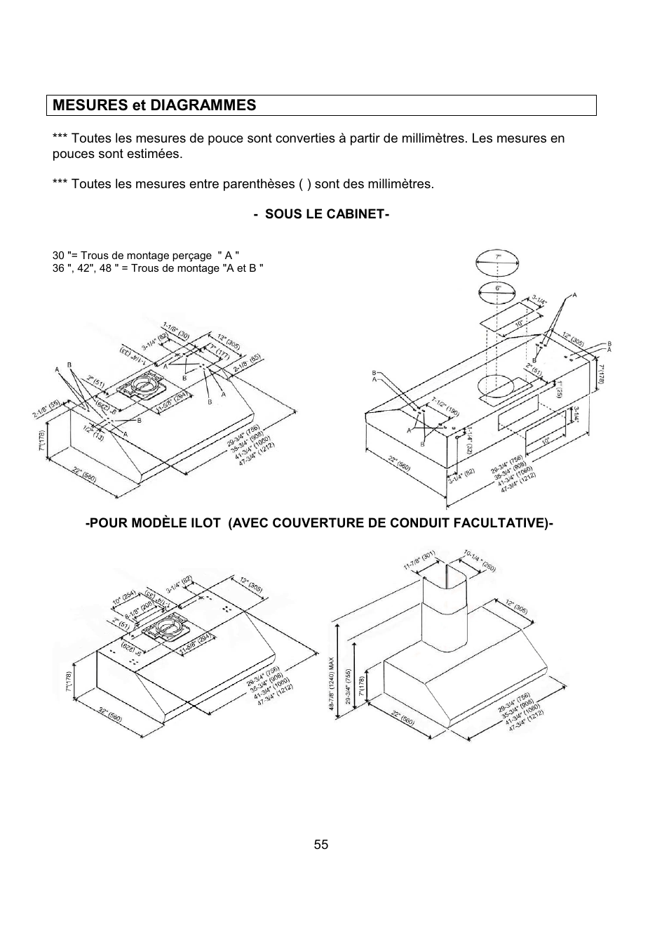 Kobe Range Hoods CH2736SQB User Manual | Page 57 / 102