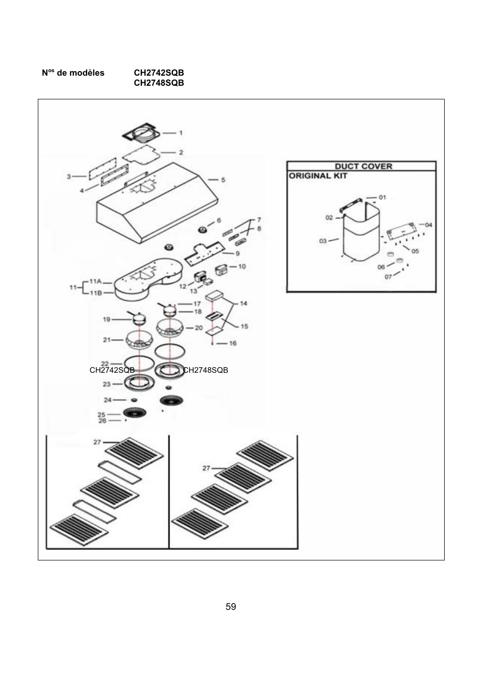 Kobe Range Hoods CH2736SQB User Manual | Page 61 / 102