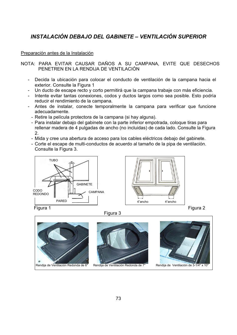 Kobe Range Hoods CH2736SQB User Manual | Page 75 / 102