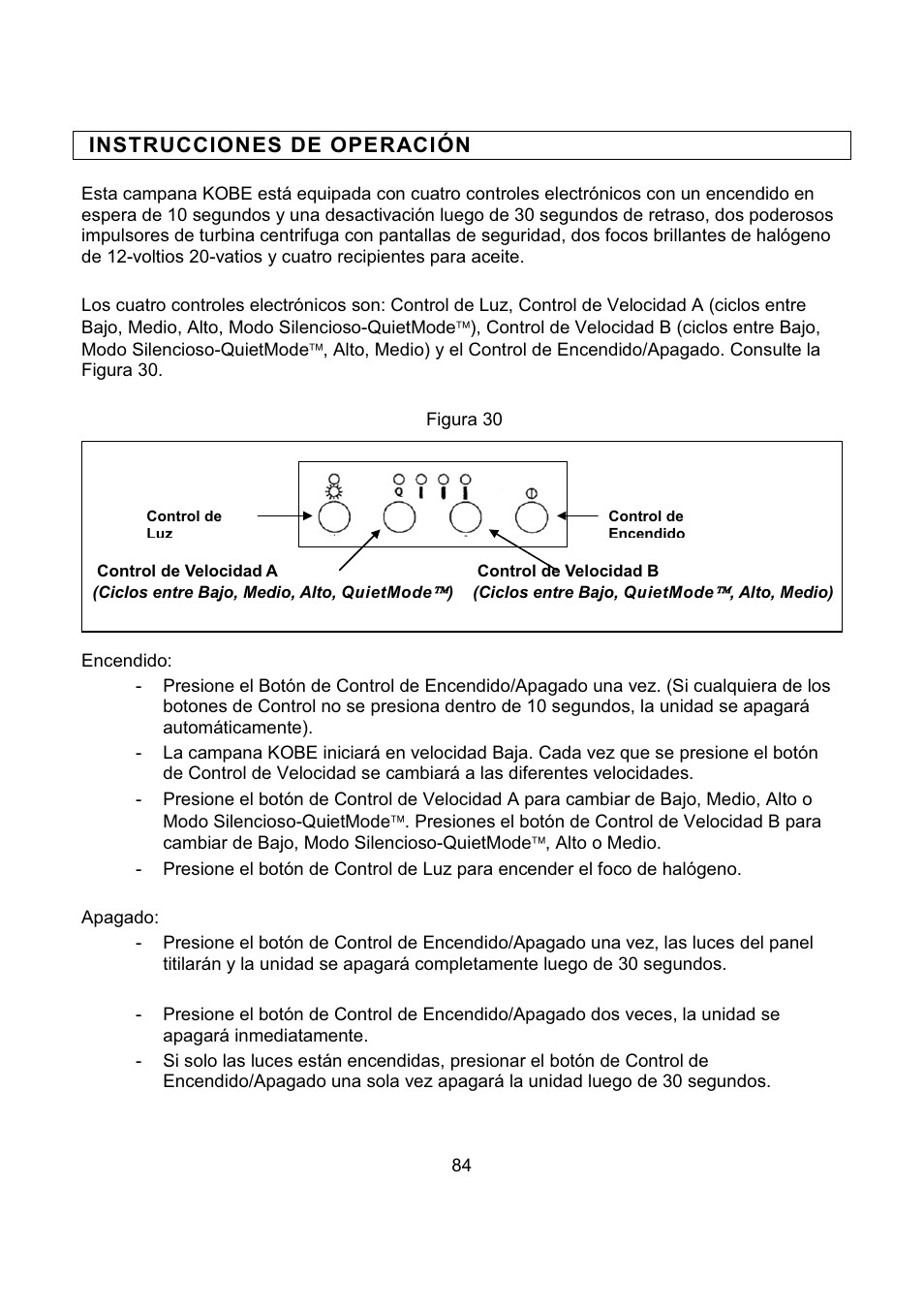 Kobe Range Hoods CH2736SQB User Manual | Page 86 / 102