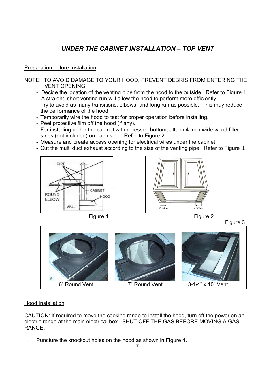 Kobe Range Hoods CH2736SQB User Manual | Page 9 / 102
