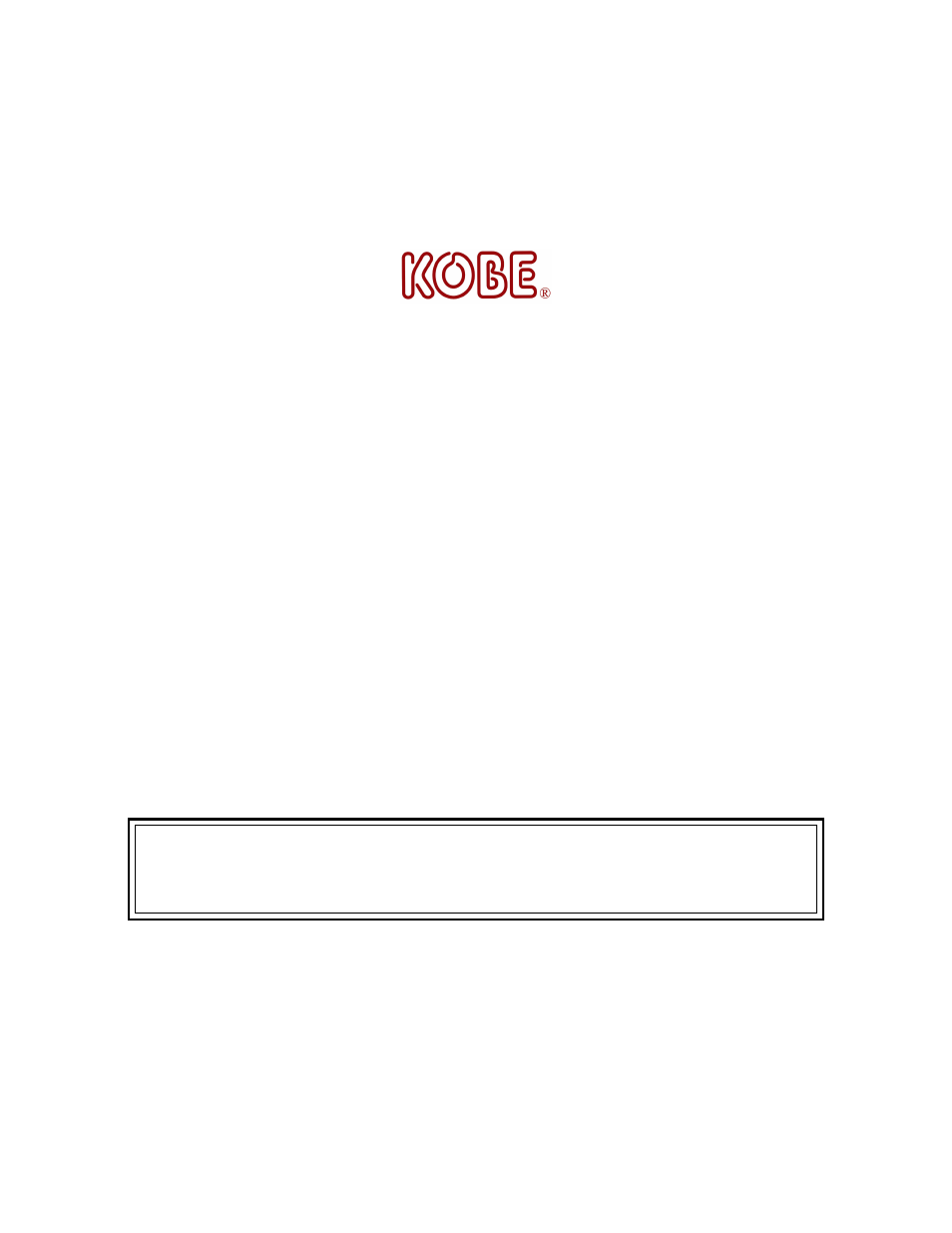 Kobe Range Hoods IN2636SQB User Manual | Page 25 / 25