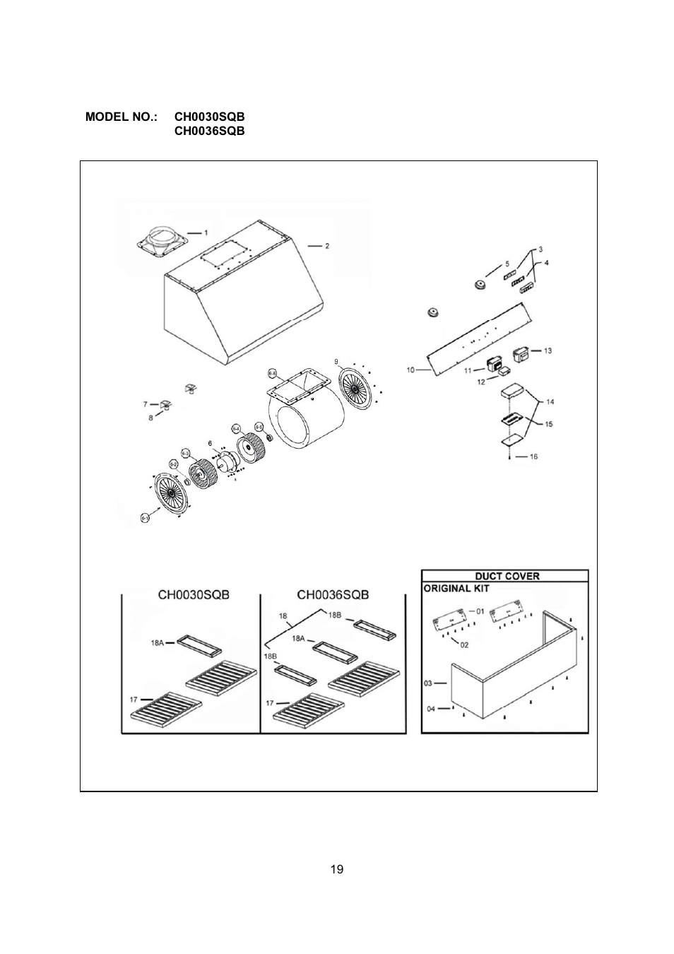 Kobe Range Hoods CH-100 CH0030SQB User Manual | Page 21 / 84