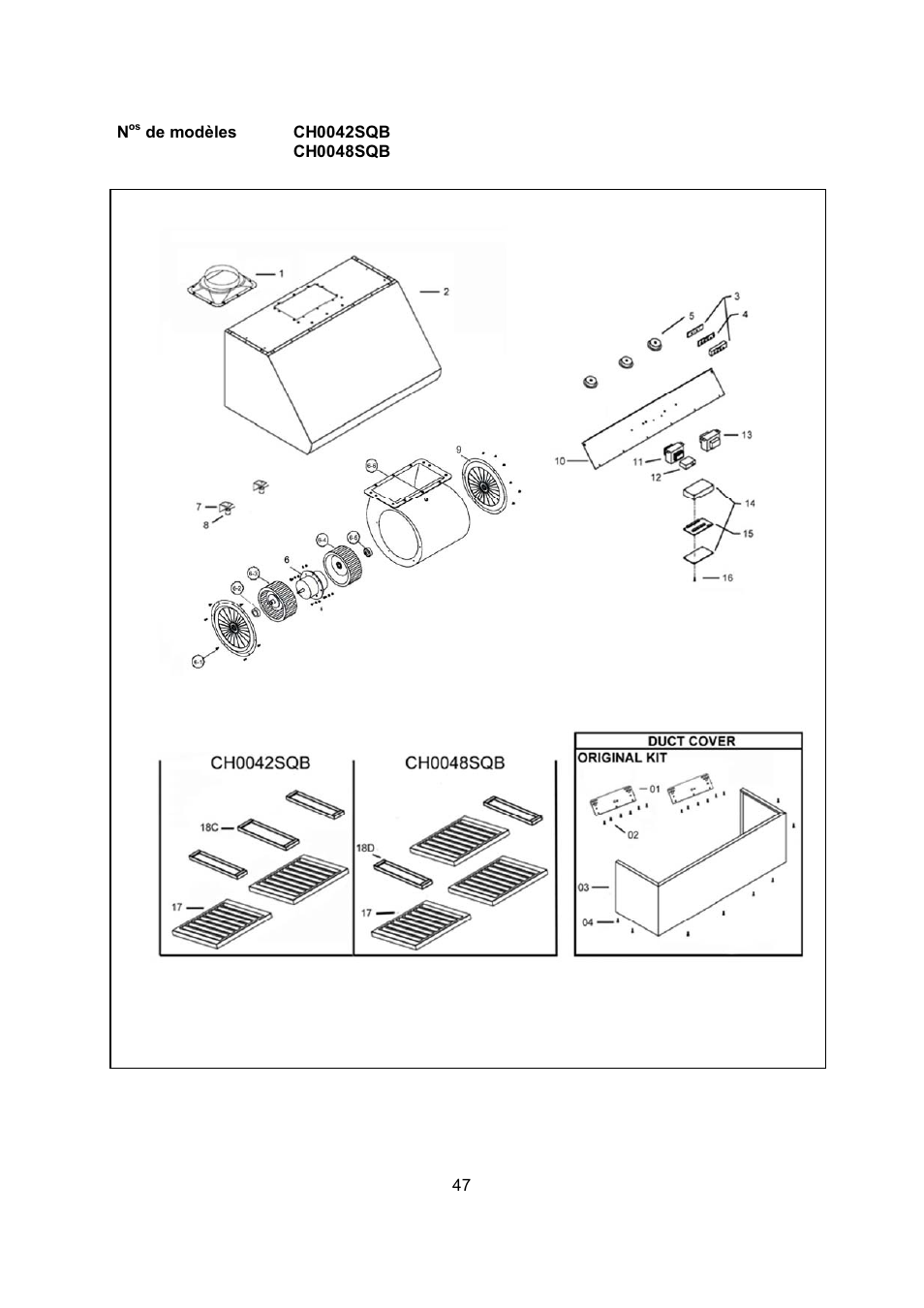 Kobe Range Hoods CH-100 CH0030SQB User Manual | Page 49 / 84