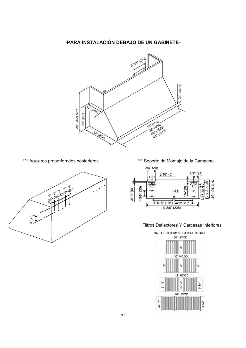 Kobe Range Hoods CH-100 CH0030SQB User Manual | Page 73 / 84