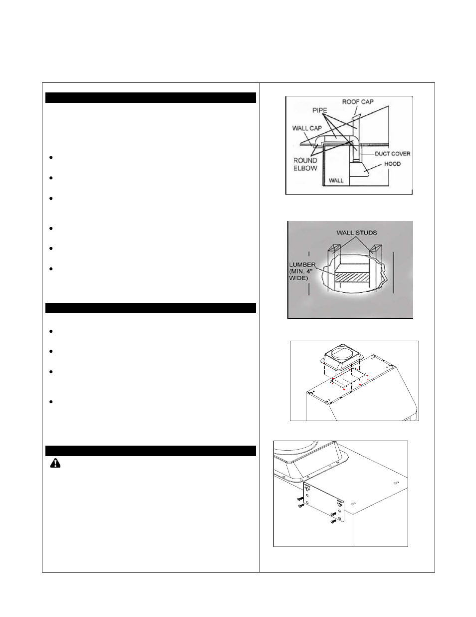 Kobe Range Hoods CH0130SQB (30") User Manual | Page 12 / 36
