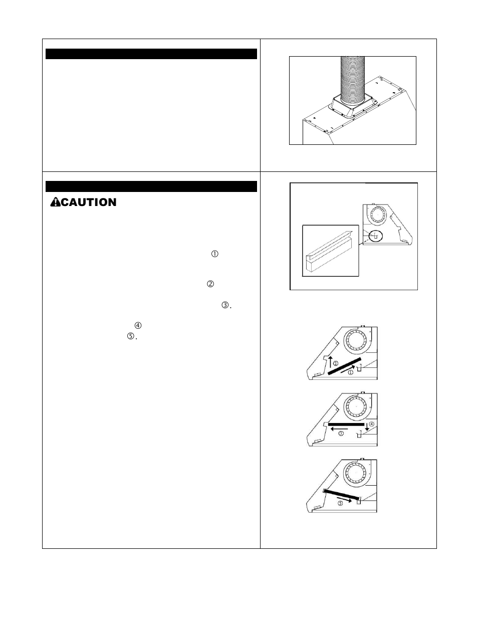 Caution : install heating lamps last | Kobe Range Hoods CH0130SQB (30") User Manual | Page 14 / 36