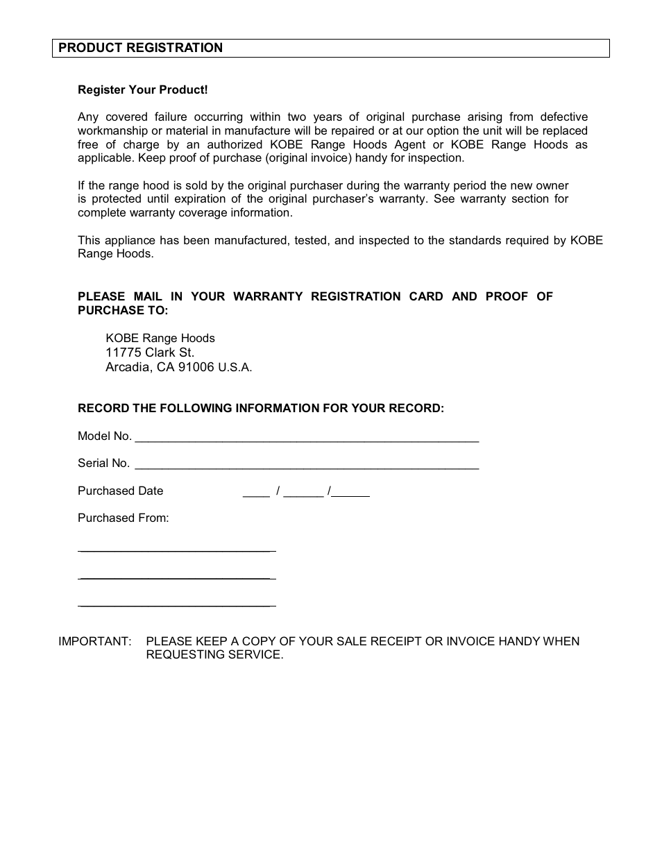 Kobe Range Hoods CH7630SQB User Manual | Page 35 / 109