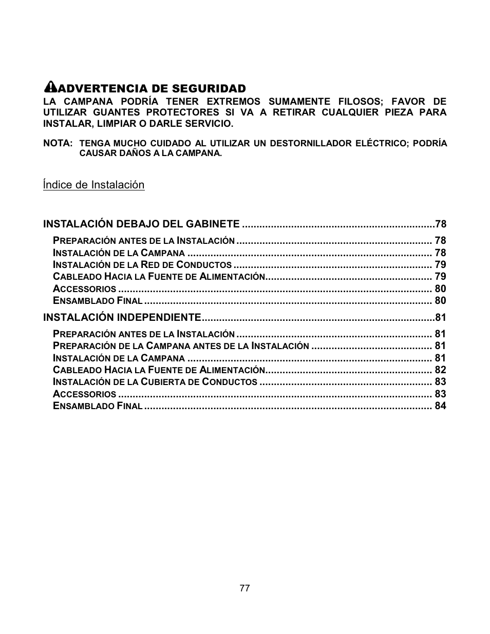 Kobe Range Hoods CH7630SQB User Manual | Page 80 / 109