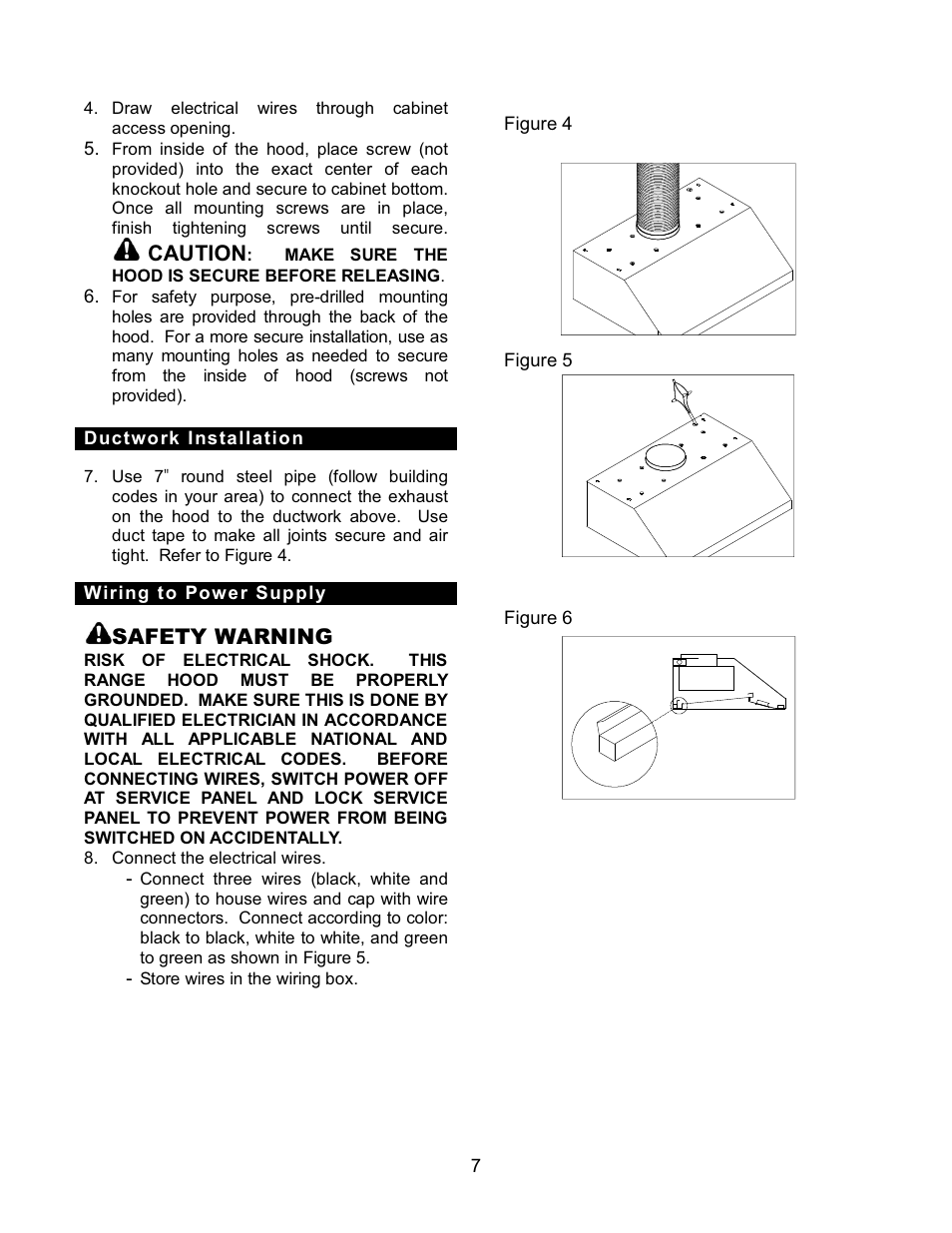 Kobe Range Hoods CH7630SQB User Manual | Page 9 / 109