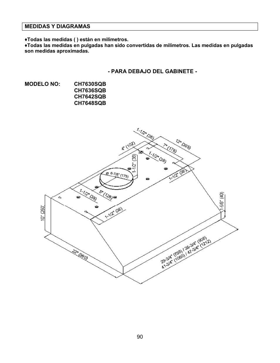 Kobe Range Hoods CH7630SQB User Manual | Page 93 / 109
