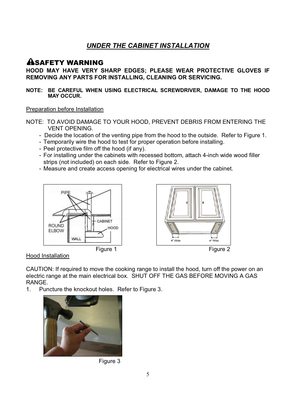 Kobe Range Hoods OIL CONTAINER RA3836SQ User Manual | Page 7 / 79