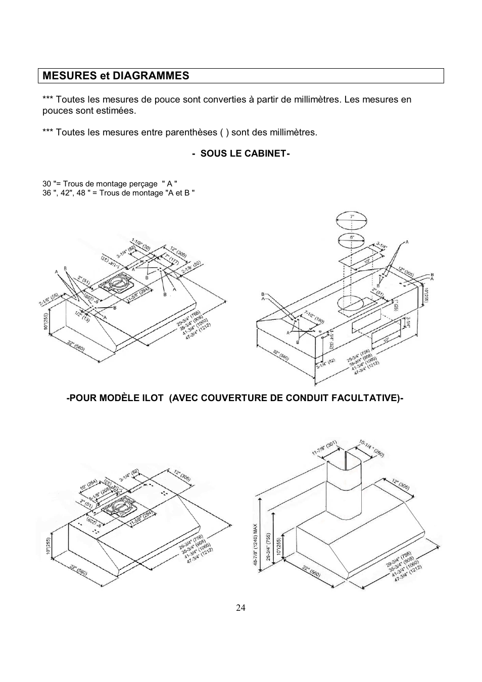Kobe Range Hoods CH7742SQB User Manual | Page 58 / 108