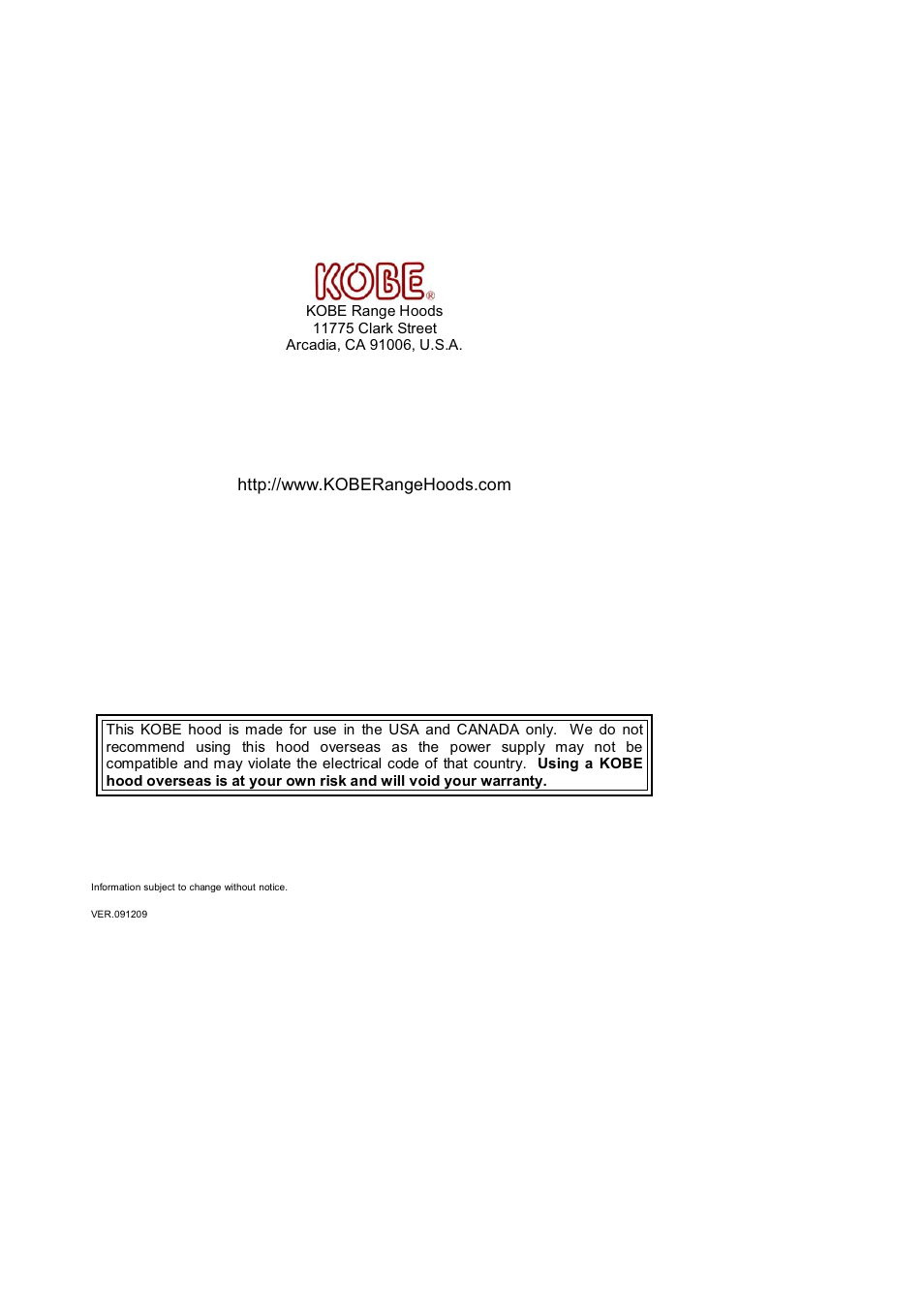 Kobe Range Hoods ISLAND GLASS CANOPY WITH LCD SCREEN IS2442GSB User Manual | Page 26 / 78