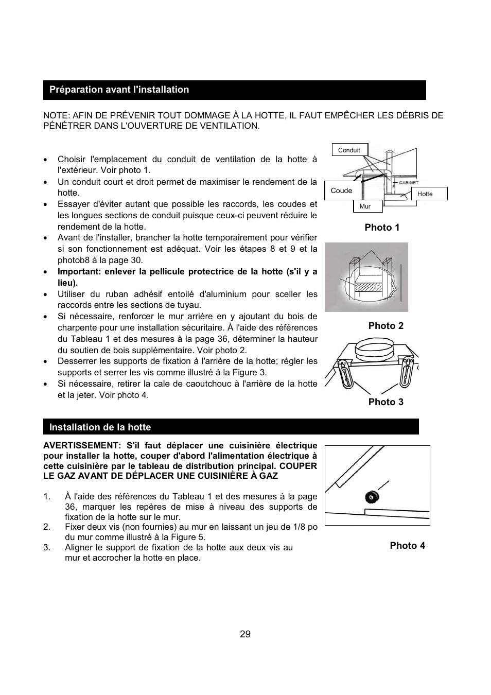Kobe Range Hoods RA9430SQB User Manual | Page 31 / 71