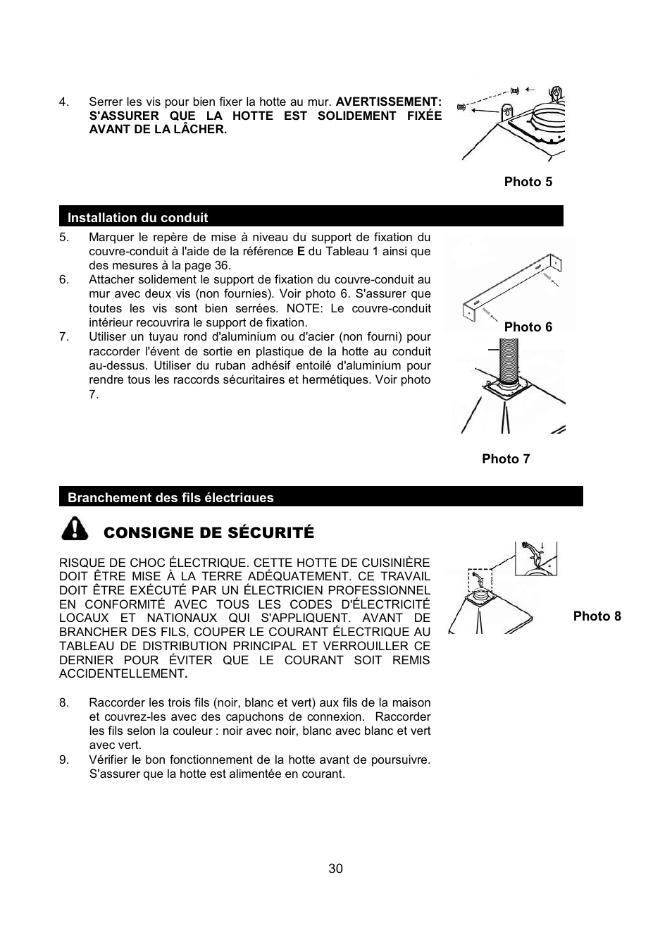Kobe Range Hoods RA9430SQB User Manual | Page 32 / 71