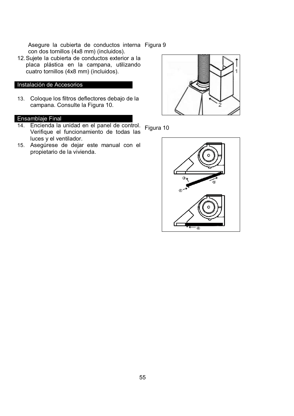 Kobe Range Hoods RA9430SQB User Manual | Page 57 / 71