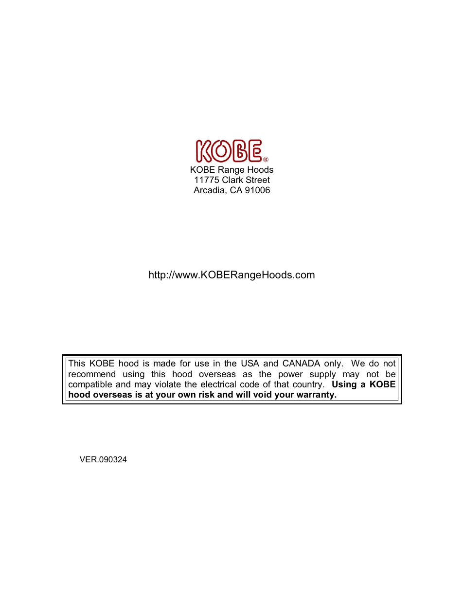 Kobe Range Hoods IS2042GS User Manual | Page 23 / 72