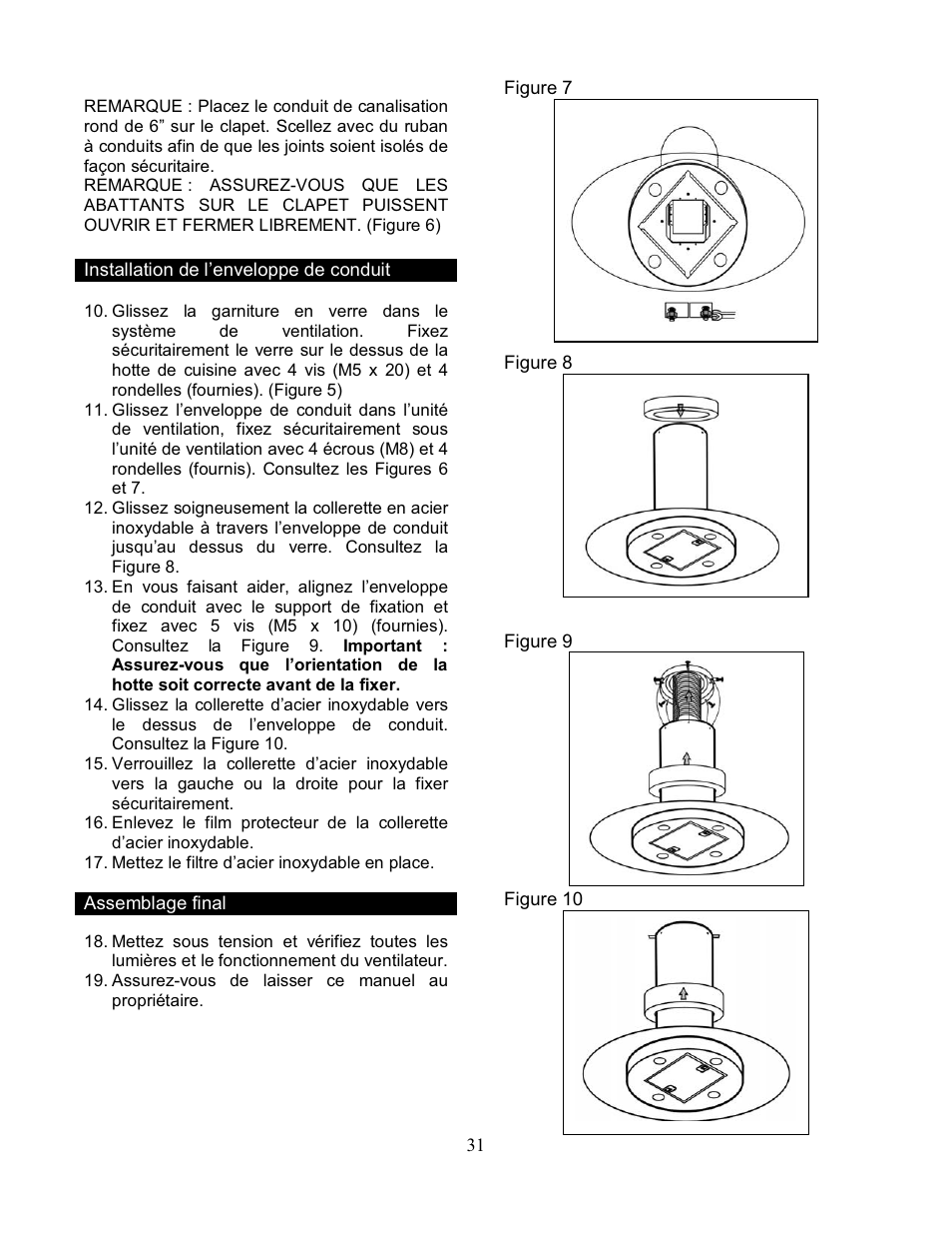 Kobe Range Hoods IS2042GS User Manual | Page 33 / 72