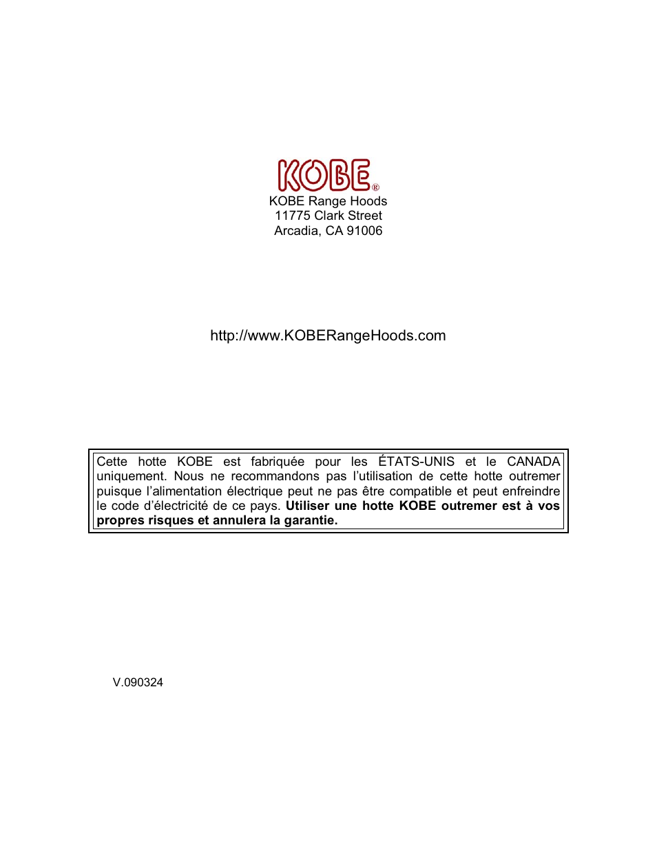 Kobe Range Hoods IS2042GS User Manual | Page 48 / 72