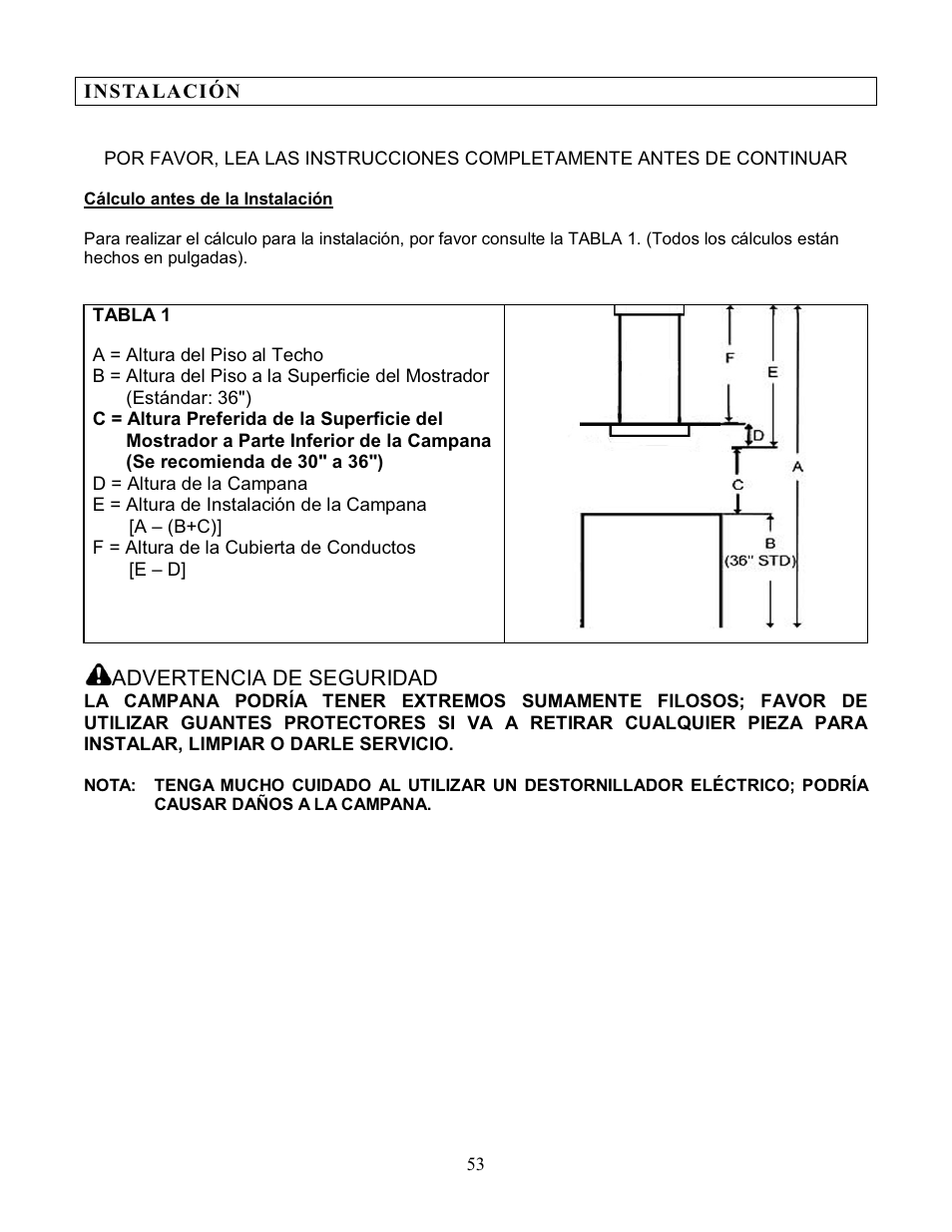 Kobe Range Hoods IS2042GS User Manual | Page 55 / 72