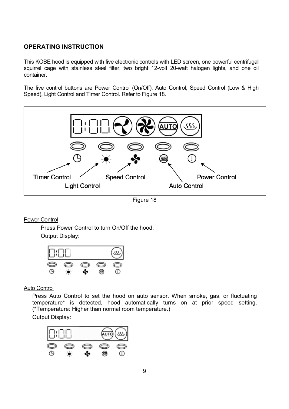 Kobe Range Hoods CX1842GS-8 User Manual | Page 11 / 75