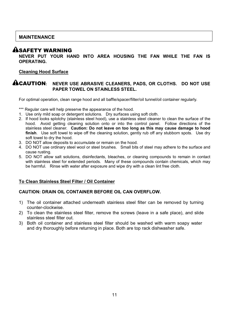 Kobe Range Hoods CX1842GS-8 User Manual | Page 13 / 75