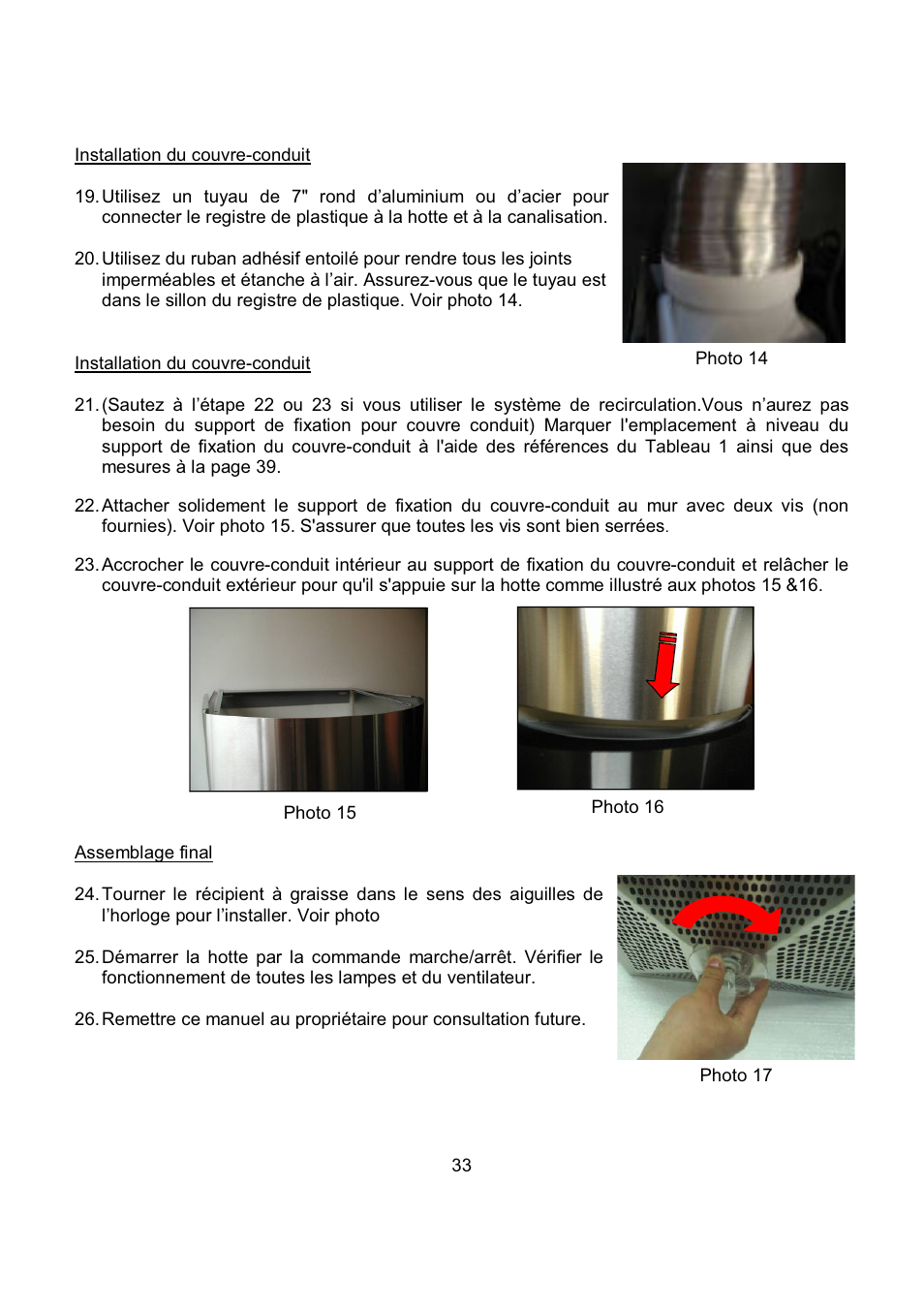Kobe Range Hoods CX1842GS-8 User Manual | Page 35 / 75