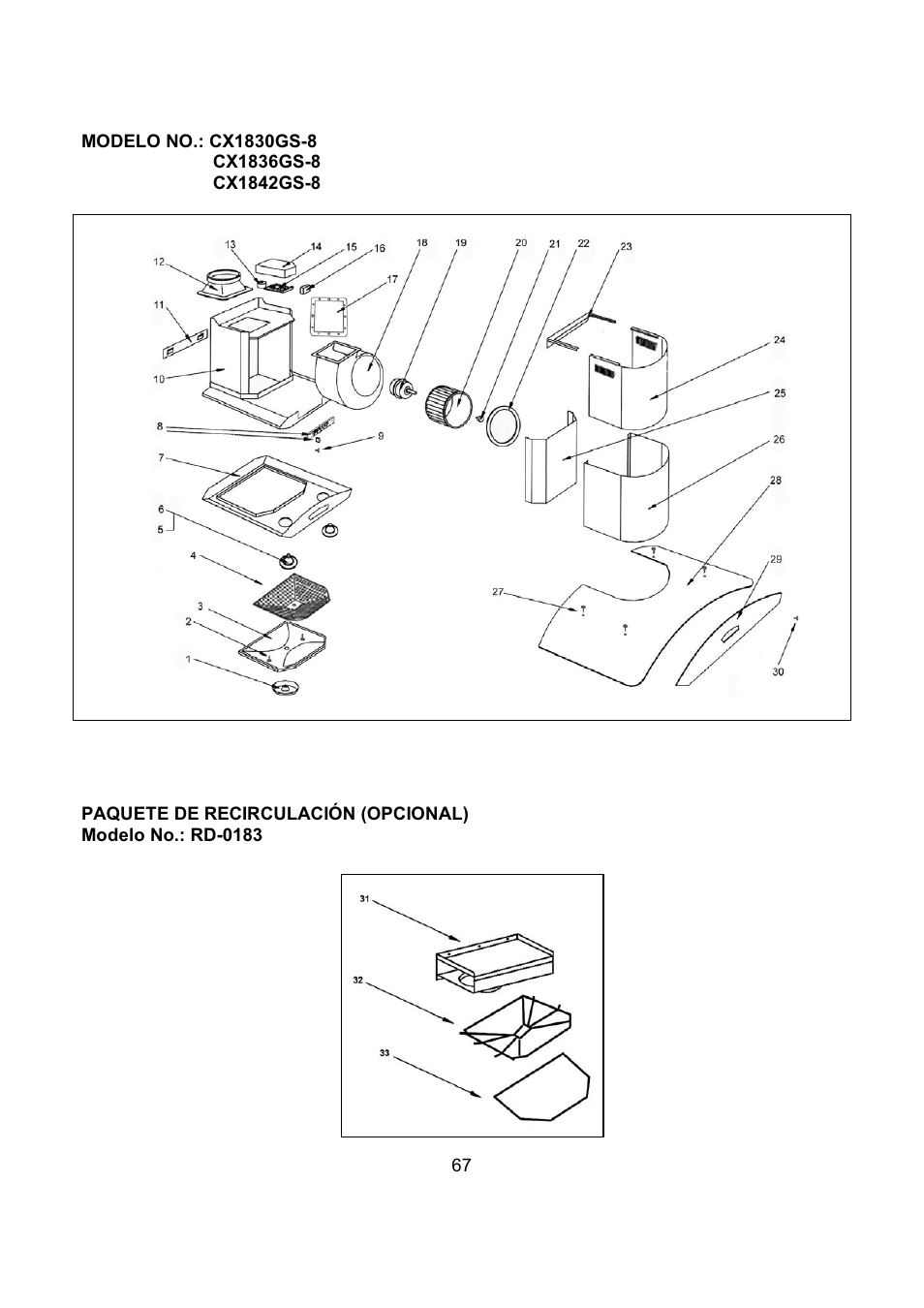 Kobe Range Hoods CX1842GS-8 User Manual | Page 68 / 75
