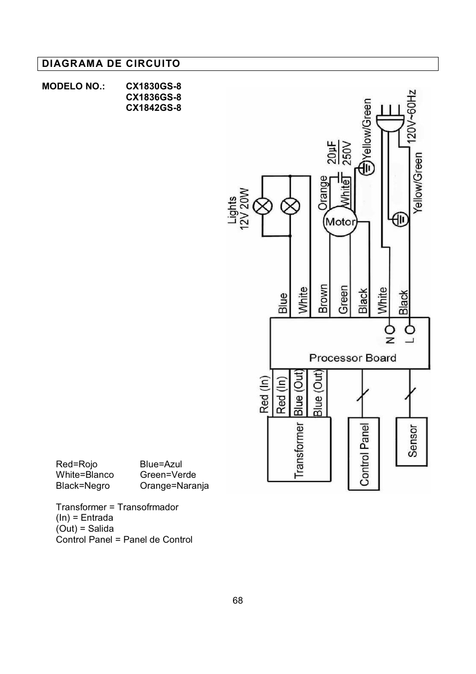 Kobe Range Hoods CX1842GS-8 User Manual | Page 69 / 75