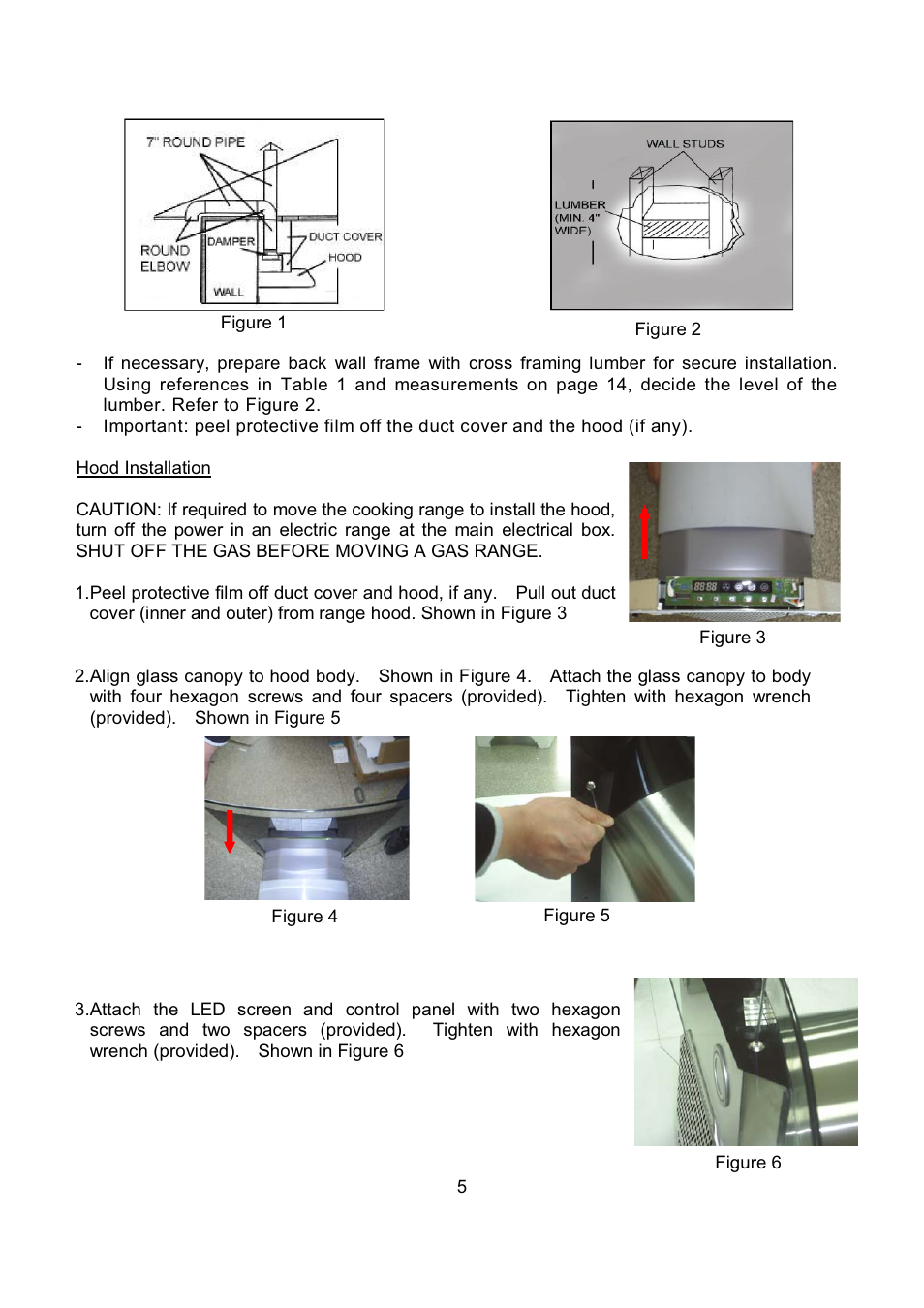 Kobe Range Hoods CX1842GS-8 User Manual | Page 7 / 75