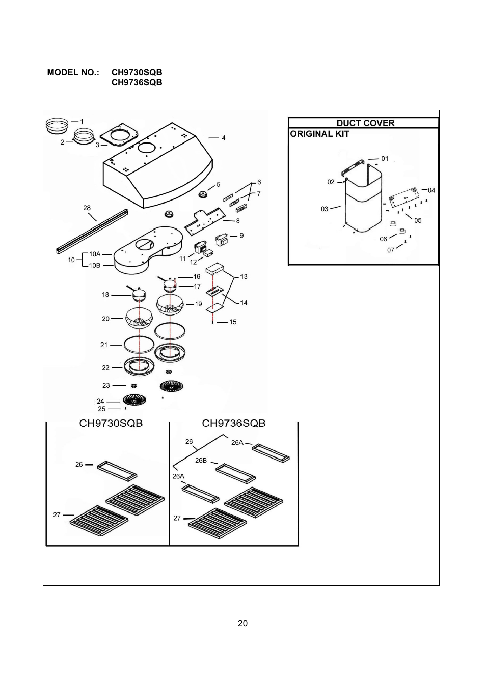 Kobe Range Hoods CH9748SQB User Manual | Page 22 / 87