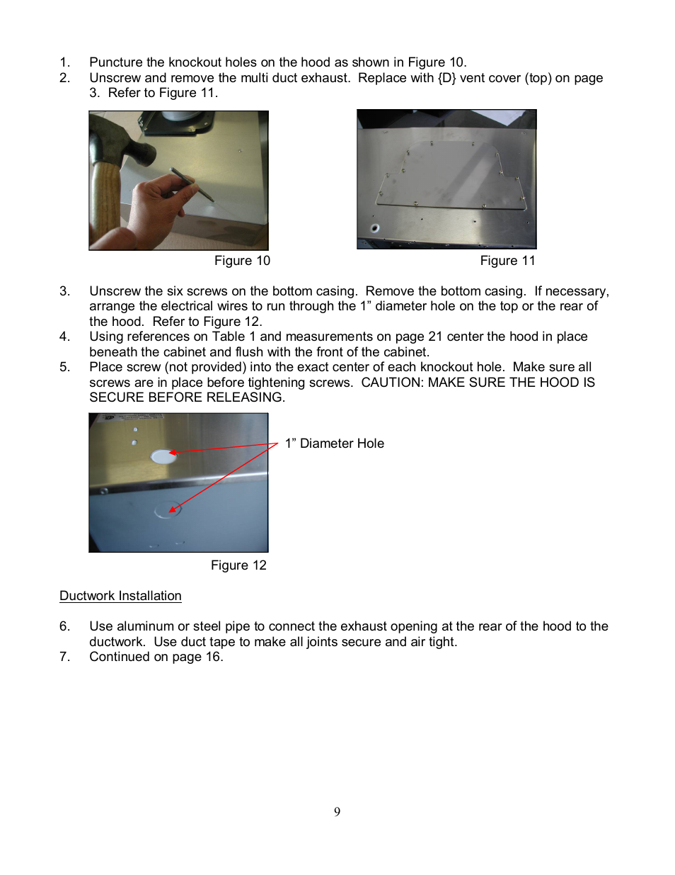 Kobe Range Hoods CH2236SQ User Manual | Page 11 / 31